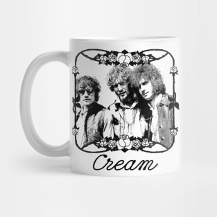 Cream • • 60s Retro Design Mug